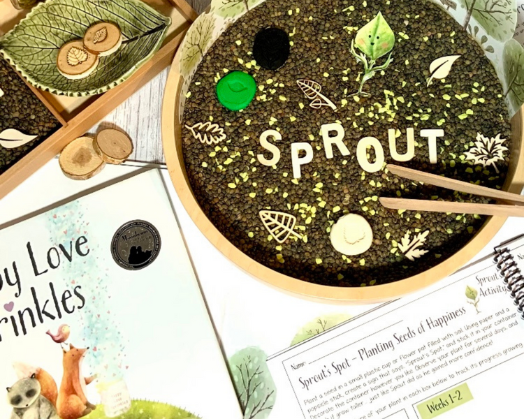 Sensory Play with Happy Love Sprinkles
