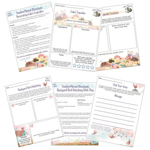 Downloadable Activity Pack for Teachers and Parents.