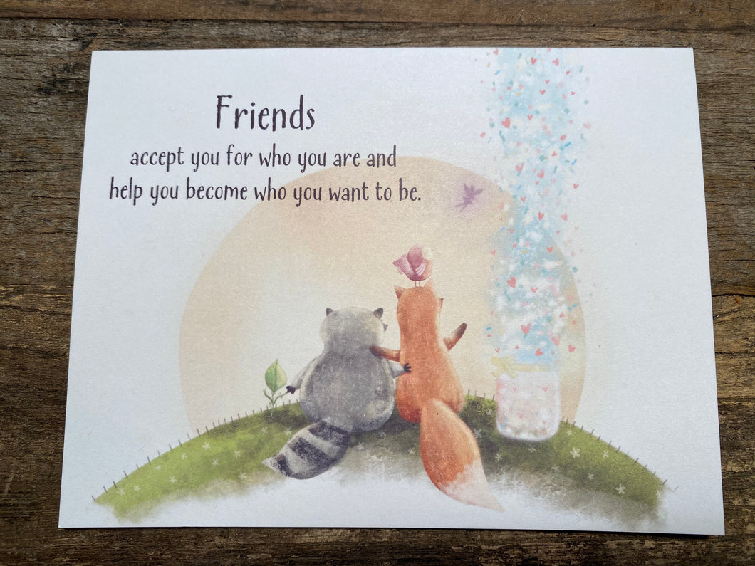 Note Card #9a: Friends